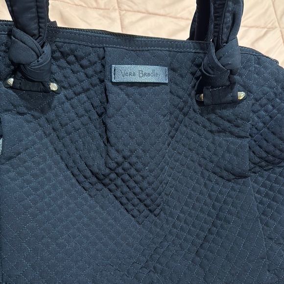 Vera Bradley Black Quilted Baby Bag with Versatile Carrying Options - Picture 3 of 7